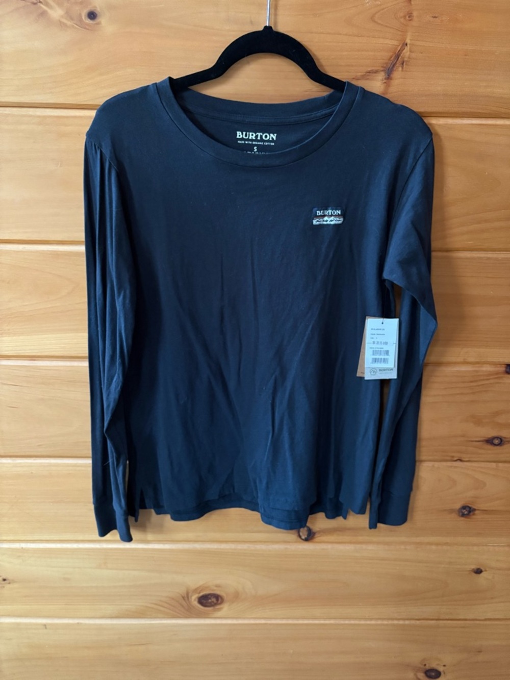 NWT Burton Organic Cotton Long Sleeve Tee